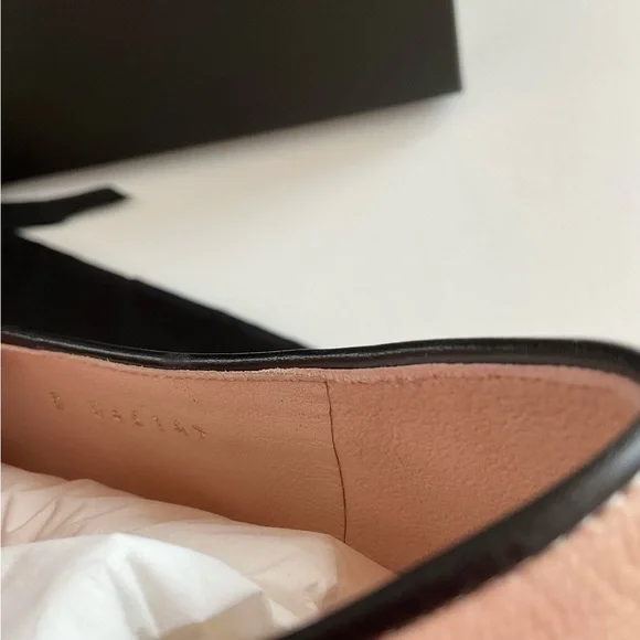 New CHANEL 25C Lambskin Maryjane Bow Ballet Shoes - Picture 4 of 13